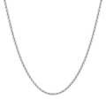 Fine Stainless Steel Chain Necklace – Silver | MELLYNGTTON