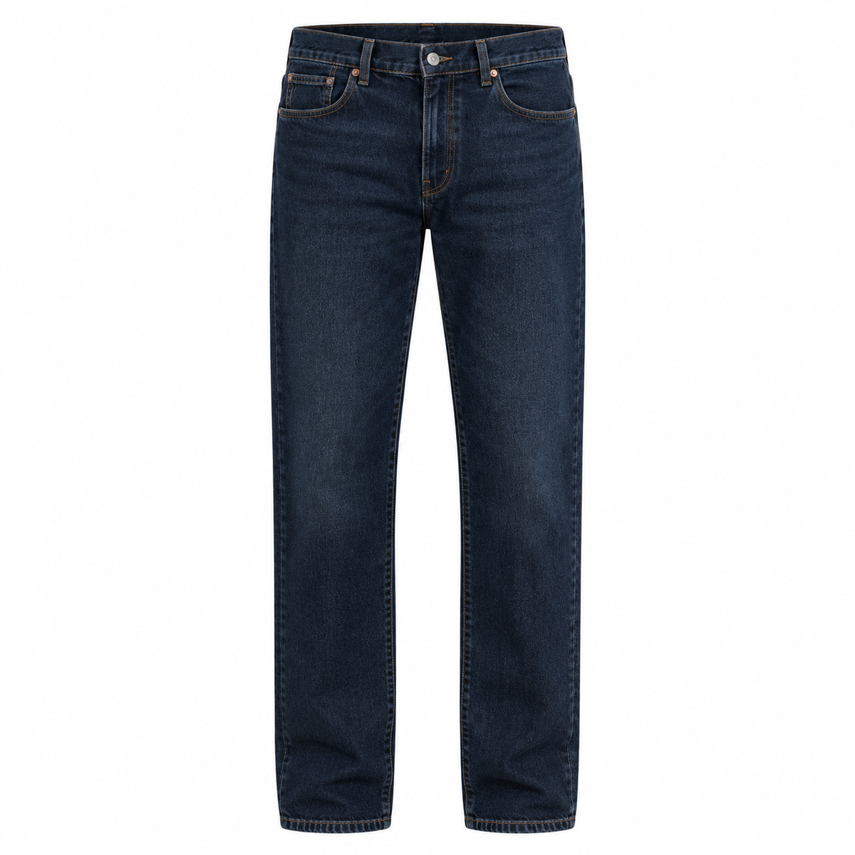 Premium Straight-Leg Denim Jeans – Dark Indigo | MELLYNGTTON